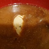 味噌餃子スープ